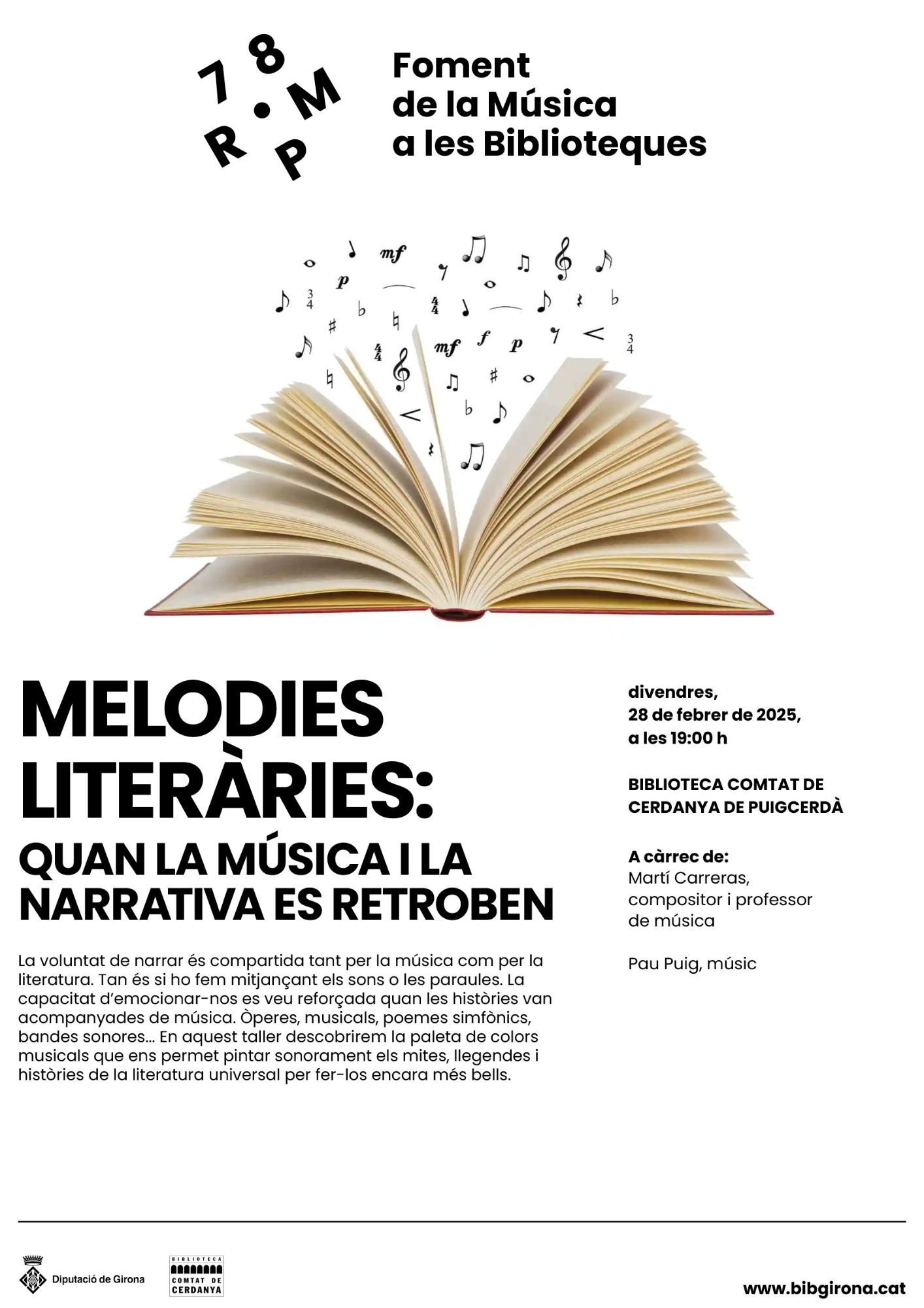 cartell melodies literàries