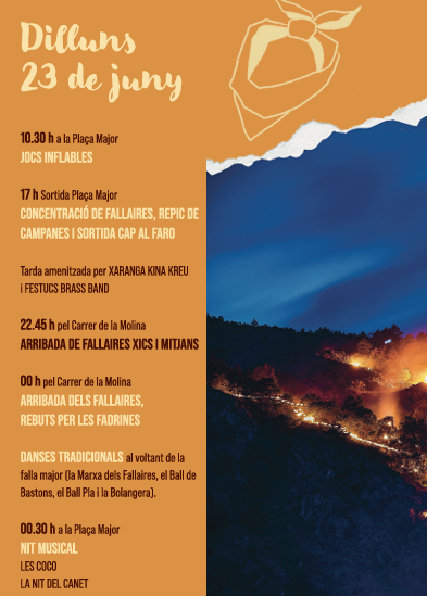 Falles d'isil dilluns 23