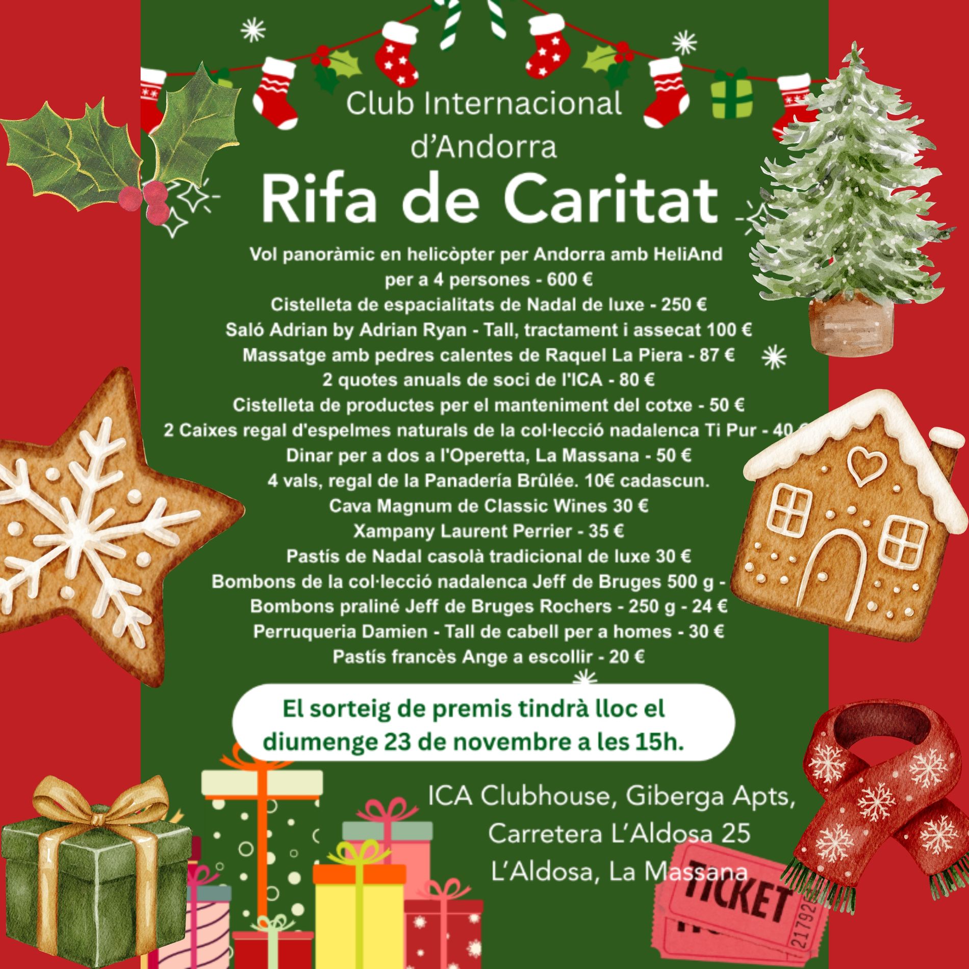 Rifa Caritat La Massana