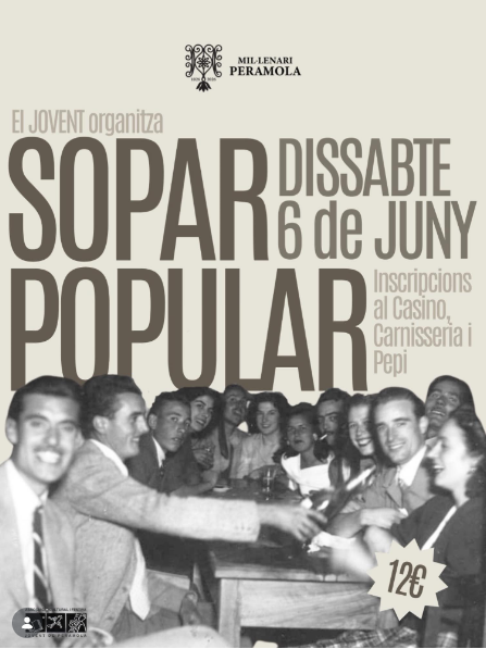 Milenari Peramola  Sopar