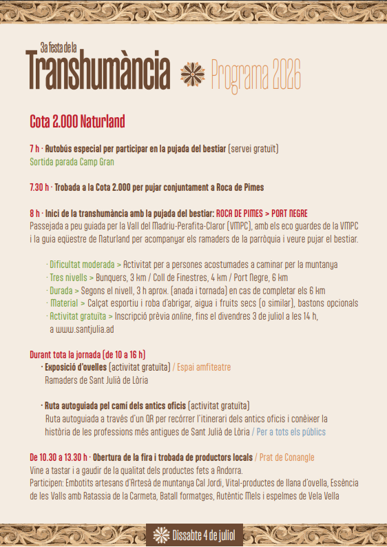 Transhumància Sant Julia 2